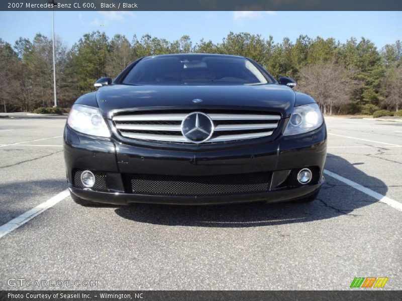 Black / Black 2007 Mercedes-Benz CL 600