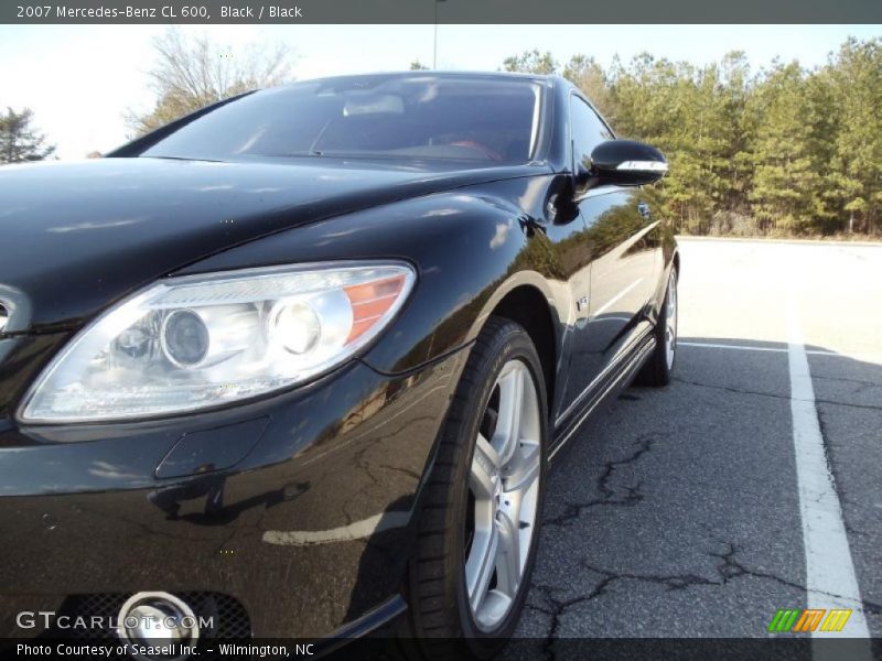 Black / Black 2007 Mercedes-Benz CL 600