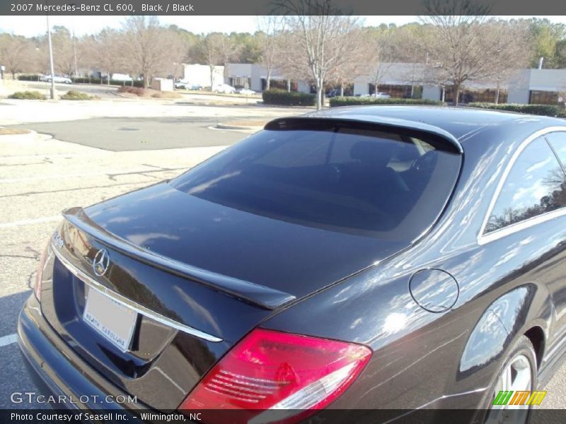 Black / Black 2007 Mercedes-Benz CL 600