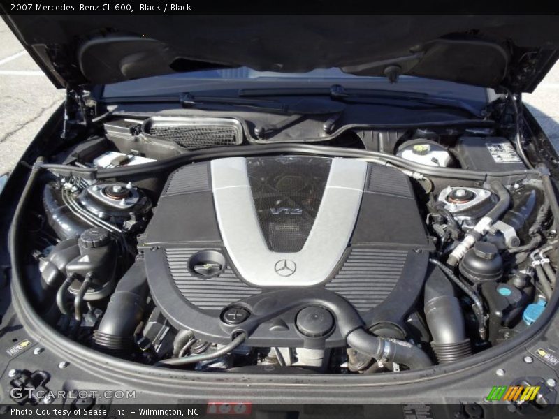  2007 CL 600 Engine - 5.5 Liter Twin-Turbocharged DOHC 36-Valve V12