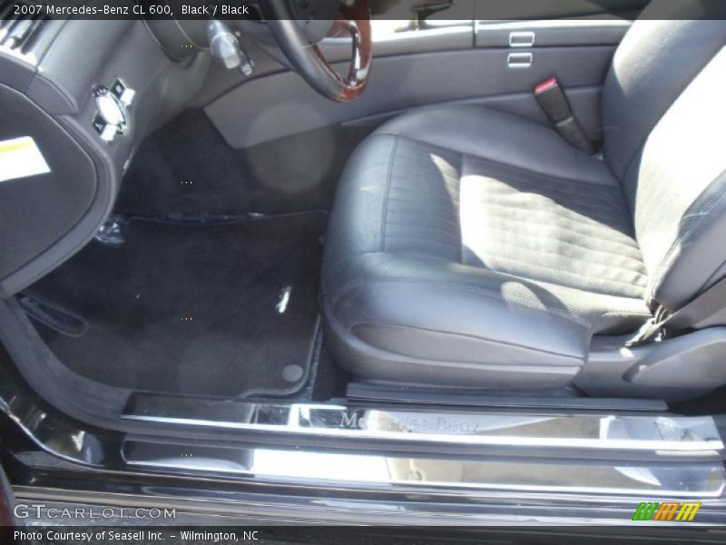 Black / Black 2007 Mercedes-Benz CL 600