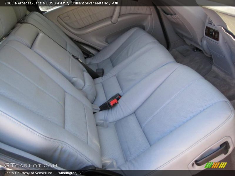 Brilliant Silver Metallic / Ash 2005 Mercedes-Benz ML 350 4Matic