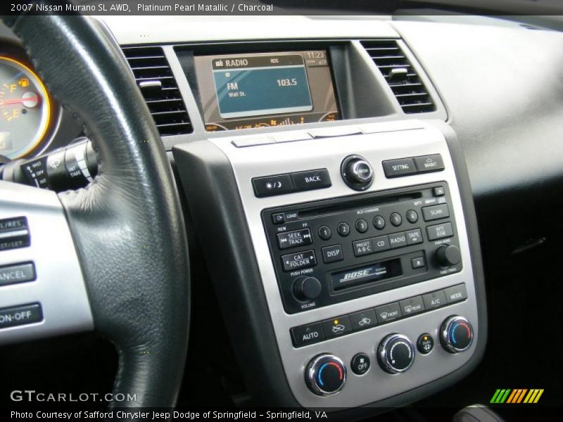 Platinum Pearl Matallic / Charcoal 2007 Nissan Murano SL AWD