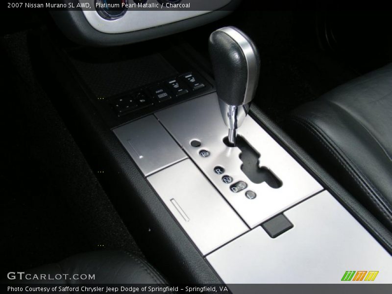 Platinum Pearl Matallic / Charcoal 2007 Nissan Murano SL AWD
