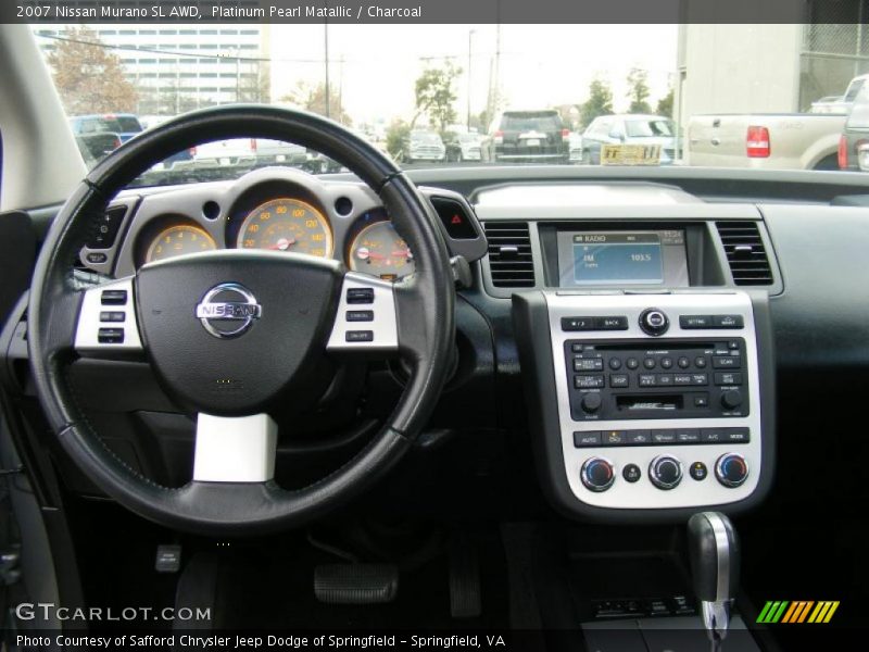 Platinum Pearl Matallic / Charcoal 2007 Nissan Murano SL AWD