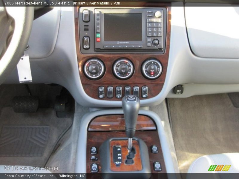 Brilliant Silver Metallic / Ash 2005 Mercedes-Benz ML 350 4Matic