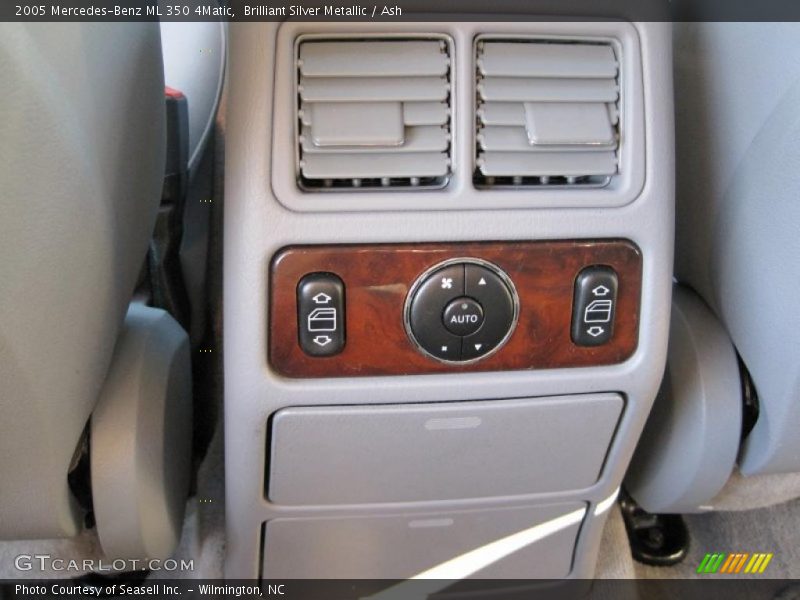 Brilliant Silver Metallic / Ash 2005 Mercedes-Benz ML 350 4Matic