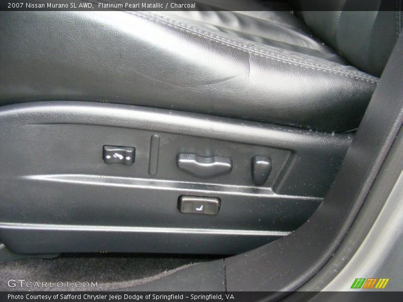 Platinum Pearl Matallic / Charcoal 2007 Nissan Murano SL AWD