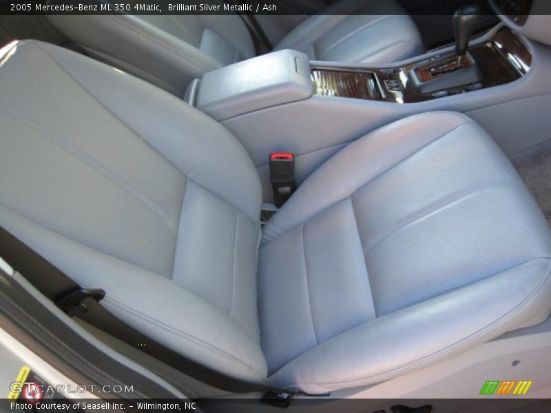 Brilliant Silver Metallic / Ash 2005 Mercedes-Benz ML 350 4Matic