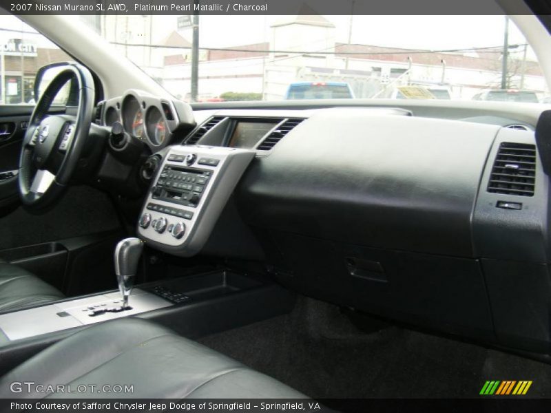 Platinum Pearl Matallic / Charcoal 2007 Nissan Murano SL AWD