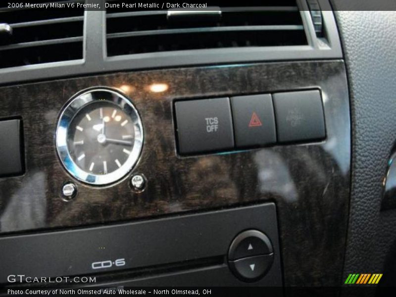 Dune Pearl Metallic / Dark Charcoal 2006 Mercury Milan V6 Premier