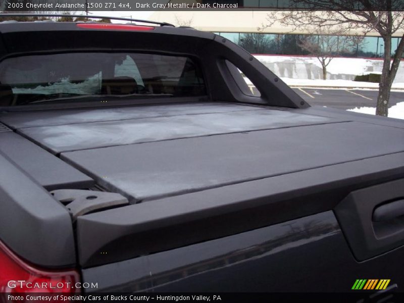 Dark Gray Metallic / Dark Charcoal 2003 Chevrolet Avalanche 1500 Z71 4x4