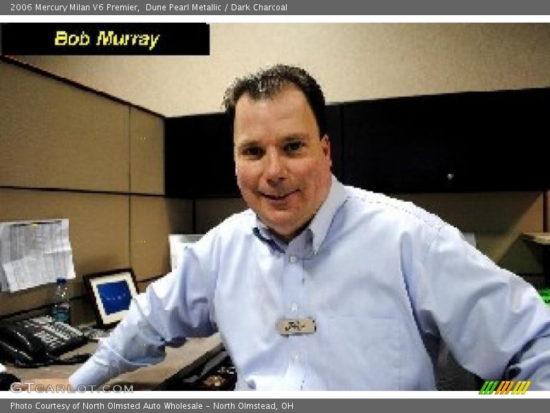 Dune Pearl Metallic / Dark Charcoal 2006 Mercury Milan V6 Premier