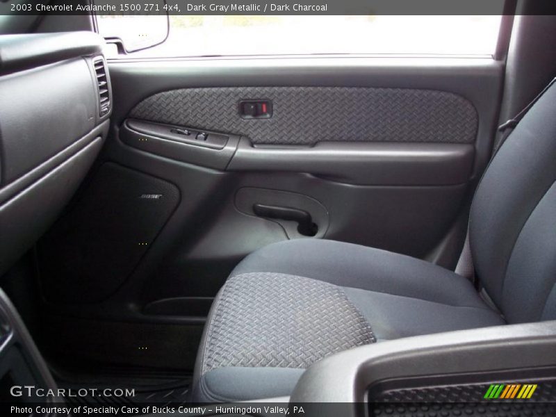 Dark Gray Metallic / Dark Charcoal 2003 Chevrolet Avalanche 1500 Z71 4x4