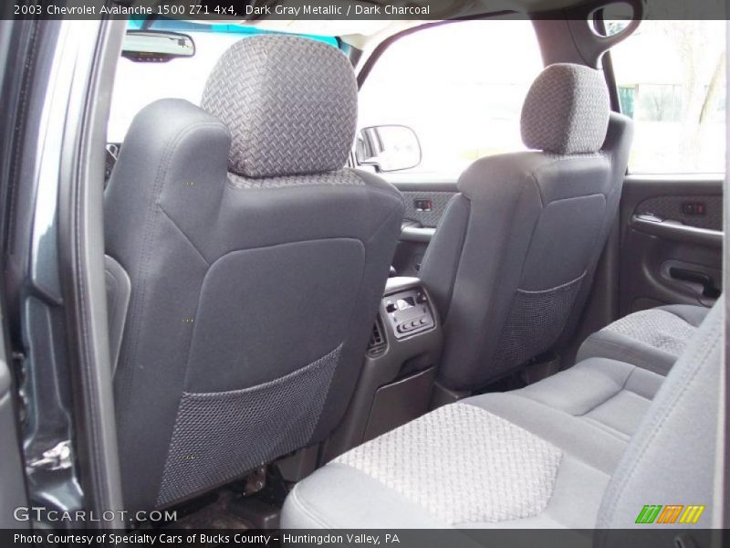 Dark Gray Metallic / Dark Charcoal 2003 Chevrolet Avalanche 1500 Z71 4x4