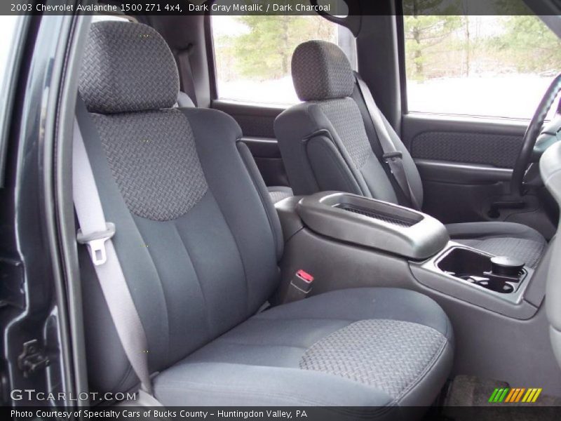 Dark Gray Metallic / Dark Charcoal 2003 Chevrolet Avalanche 1500 Z71 4x4