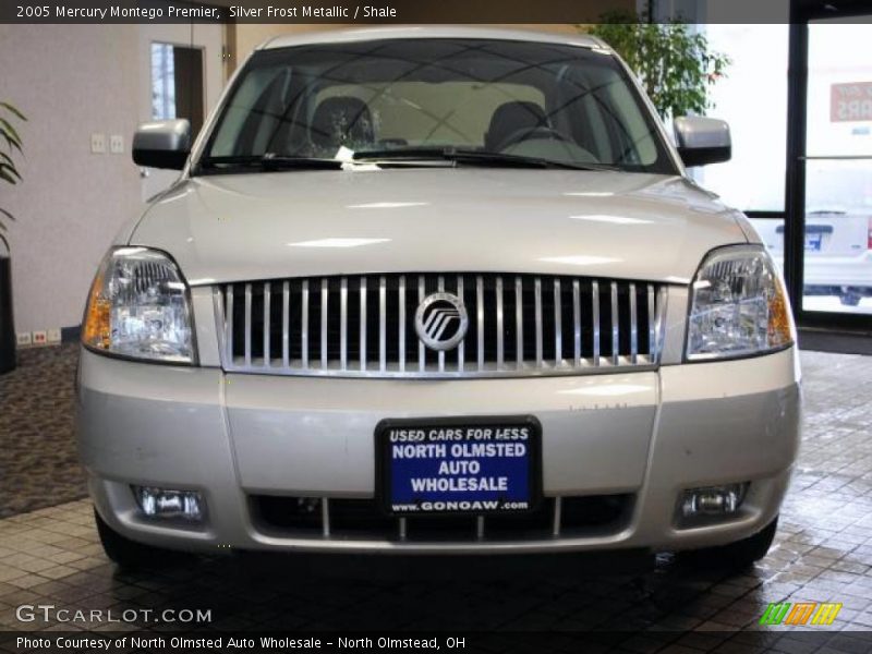 Silver Frost Metallic / Shale 2005 Mercury Montego Premier