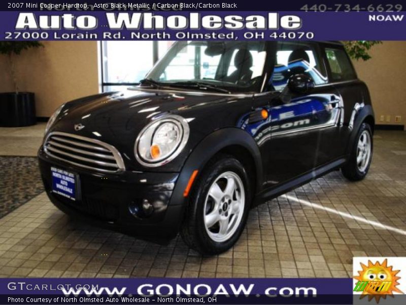 Astro Black Metallic / Carbon Black/Carbon Black 2007 Mini Cooper Hardtop