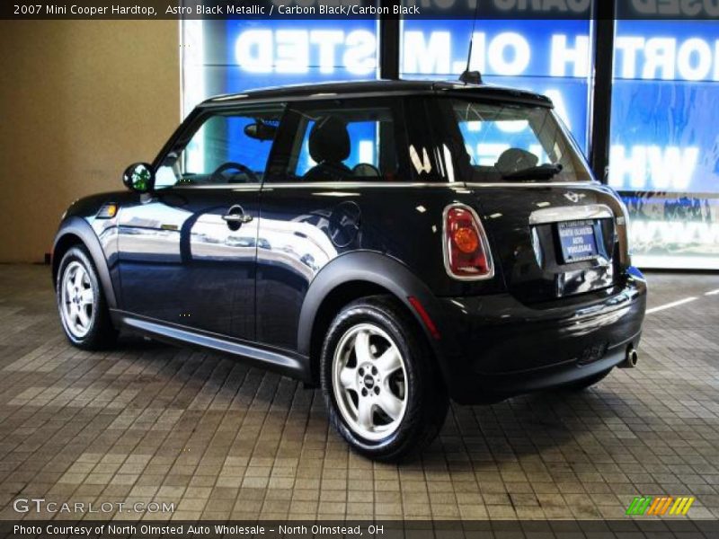 Astro Black Metallic / Carbon Black/Carbon Black 2007 Mini Cooper Hardtop