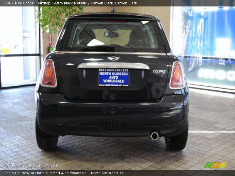 Astro Black Metallic / Carbon Black/Carbon Black 2007 Mini Cooper Hardtop