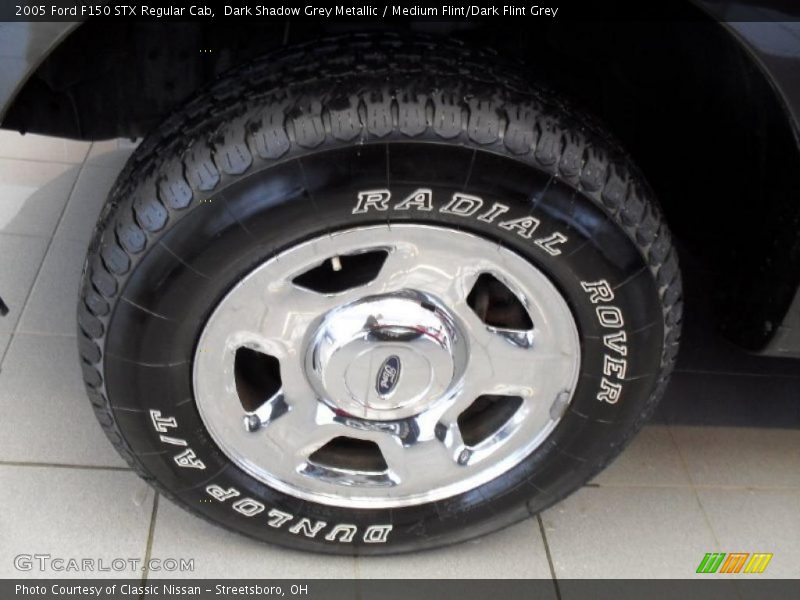 Dark Shadow Grey Metallic / Medium Flint/Dark Flint Grey 2005 Ford F150 STX Regular Cab