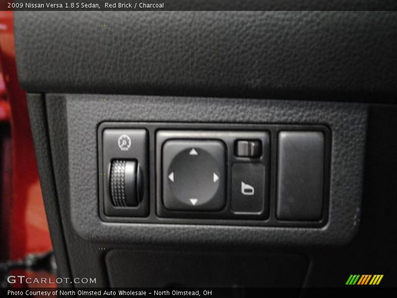 Red Brick / Charcoal 2009 Nissan Versa 1.8 S Sedan