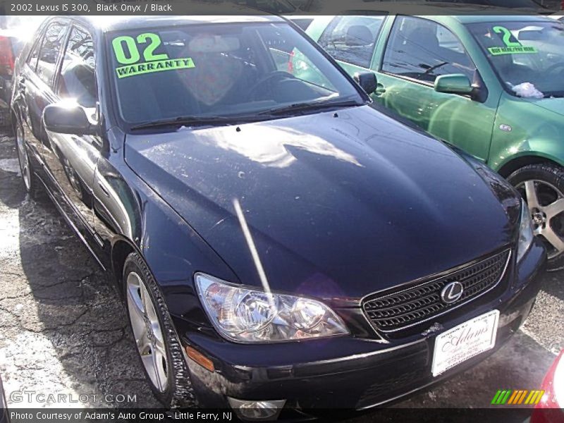 Black Onyx / Black 2002 Lexus IS 300