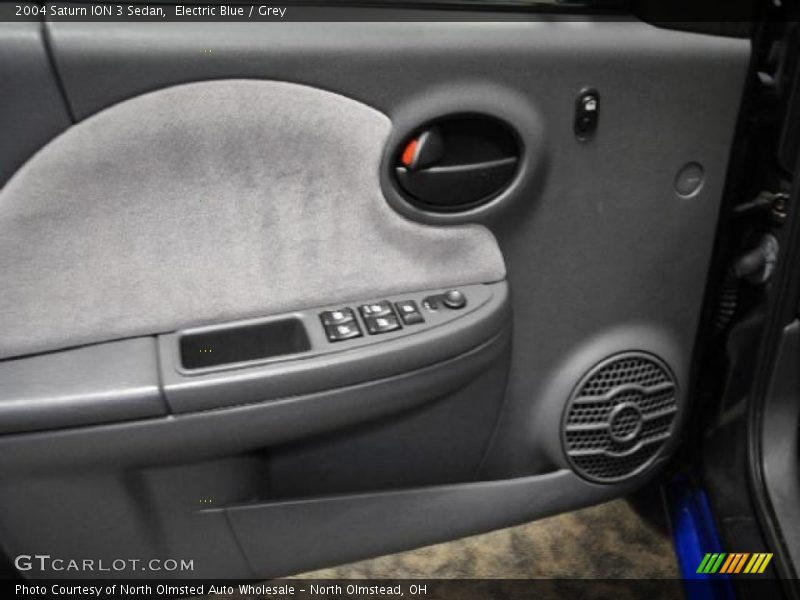 Electric Blue / Grey 2004 Saturn ION 3 Sedan