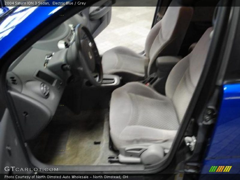 Electric Blue / Grey 2004 Saturn ION 3 Sedan