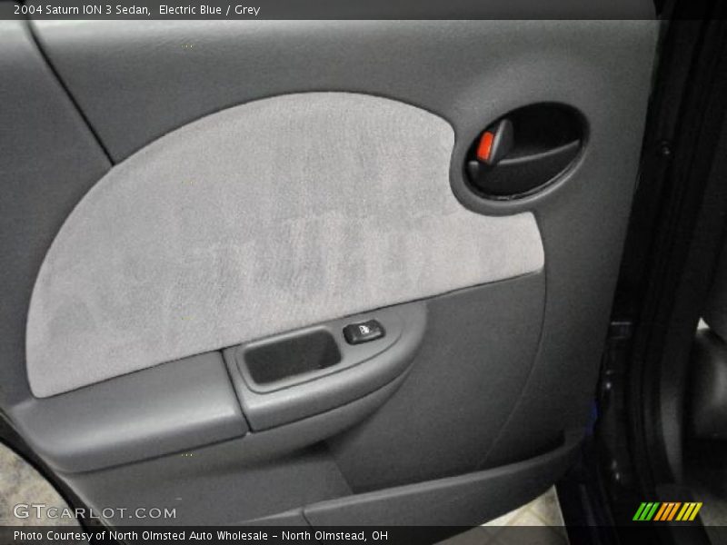 Electric Blue / Grey 2004 Saturn ION 3 Sedan