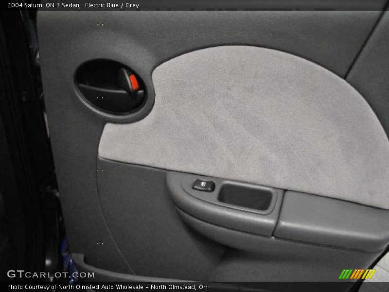 Electric Blue / Grey 2004 Saturn ION 3 Sedan