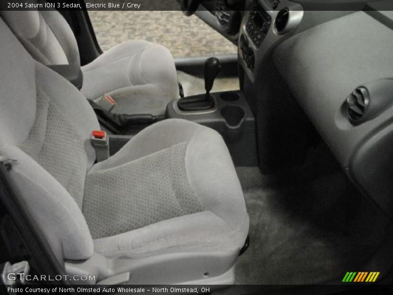 Electric Blue / Grey 2004 Saturn ION 3 Sedan