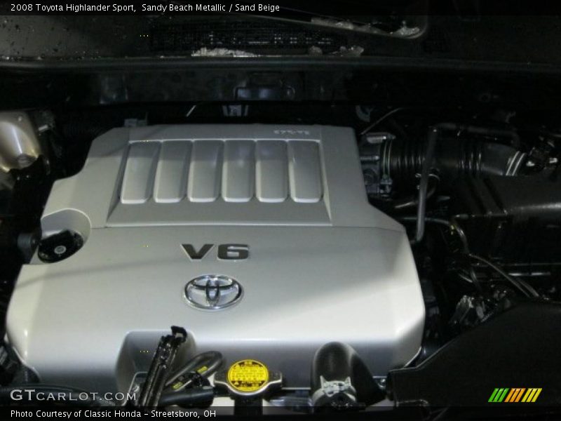Sandy Beach Metallic / Sand Beige 2008 Toyota Highlander Sport