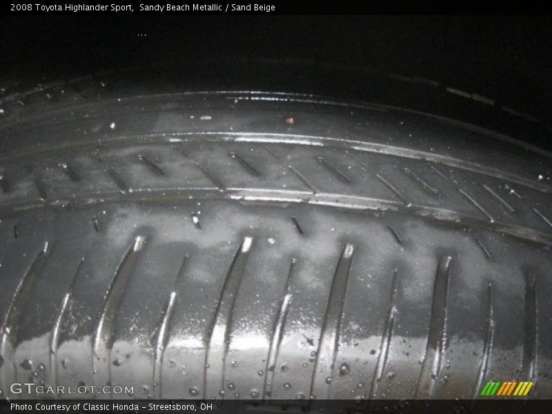 Sandy Beach Metallic / Sand Beige 2008 Toyota Highlander Sport