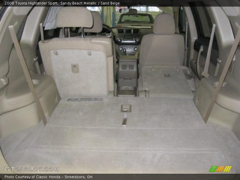 Sandy Beach Metallic / Sand Beige 2008 Toyota Highlander Sport