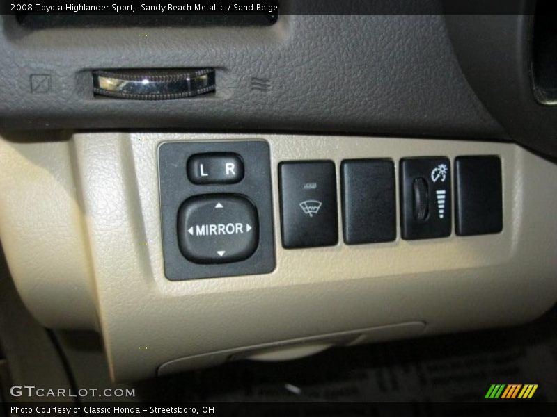 Sandy Beach Metallic / Sand Beige 2008 Toyota Highlander Sport