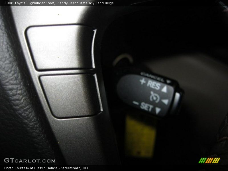 Sandy Beach Metallic / Sand Beige 2008 Toyota Highlander Sport