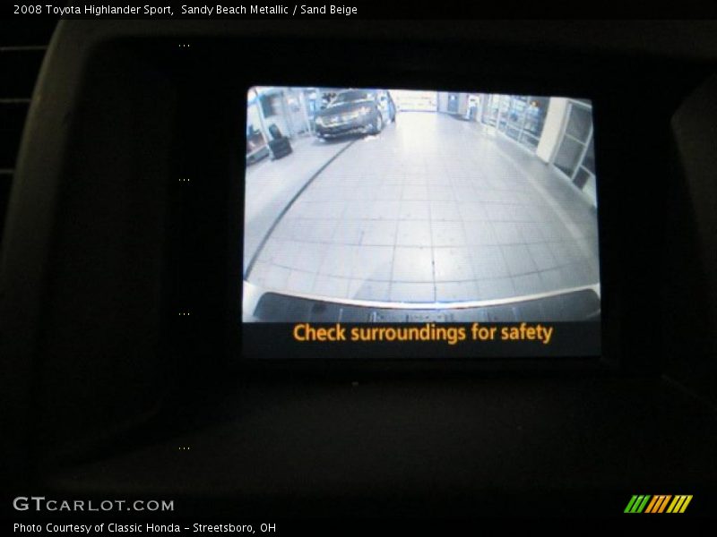 Sandy Beach Metallic / Sand Beige 2008 Toyota Highlander Sport