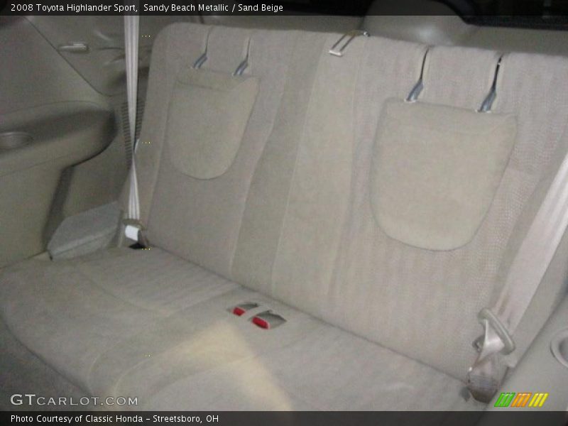 Sandy Beach Metallic / Sand Beige 2008 Toyota Highlander Sport