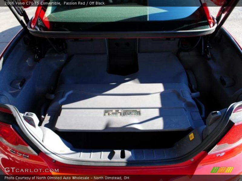 Passion Red / Off Black 2006 Volvo C70 T5 Convertible