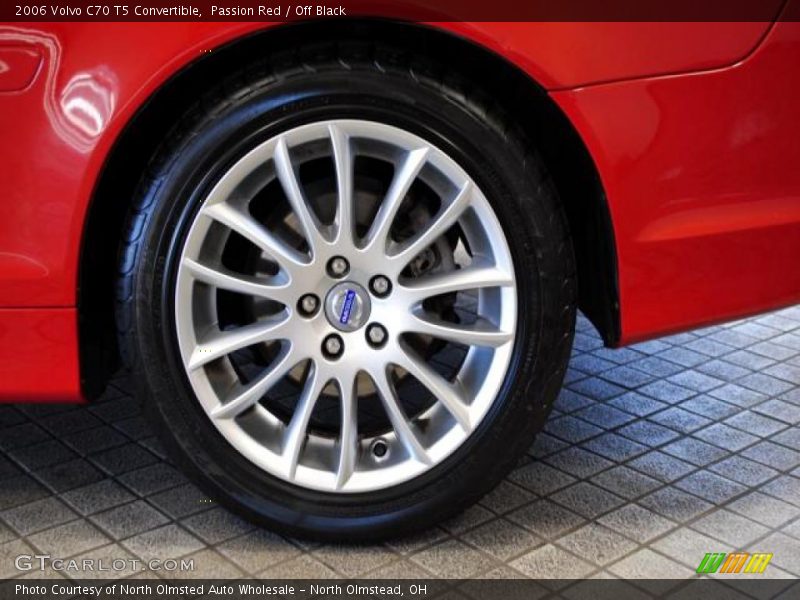 Passion Red / Off Black 2006 Volvo C70 T5 Convertible