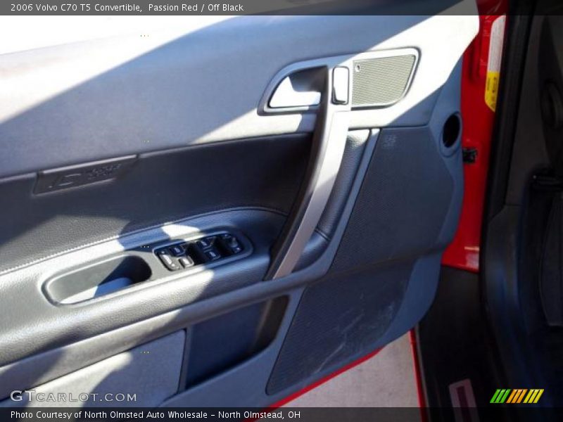 Passion Red / Off Black 2006 Volvo C70 T5 Convertible