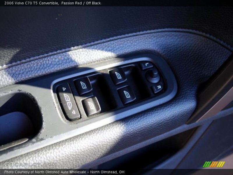 Passion Red / Off Black 2006 Volvo C70 T5 Convertible