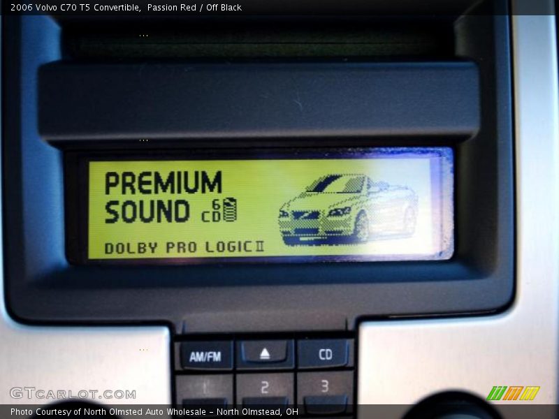 Passion Red / Off Black 2006 Volvo C70 T5 Convertible