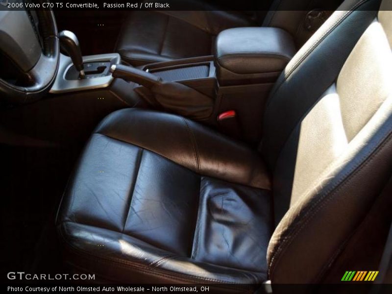 Passion Red / Off Black 2006 Volvo C70 T5 Convertible