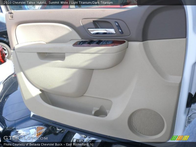 Summit White / Light Titanium/Dark Titanium 2010 Chevrolet Tahoe Hybrid