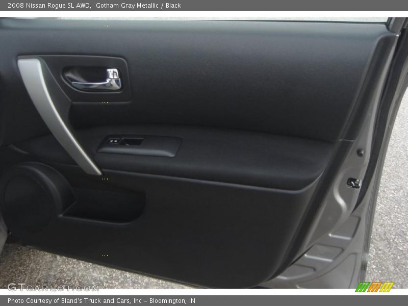 Gotham Gray Metallic / Black 2008 Nissan Rogue SL AWD