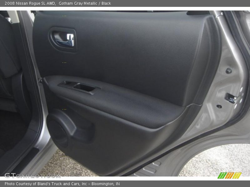 Gotham Gray Metallic / Black 2008 Nissan Rogue SL AWD