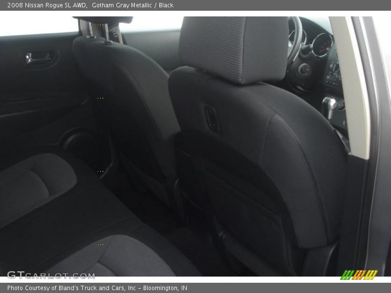 Gotham Gray Metallic / Black 2008 Nissan Rogue SL AWD