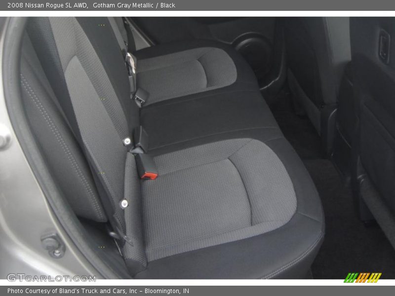Gotham Gray Metallic / Black 2008 Nissan Rogue SL AWD